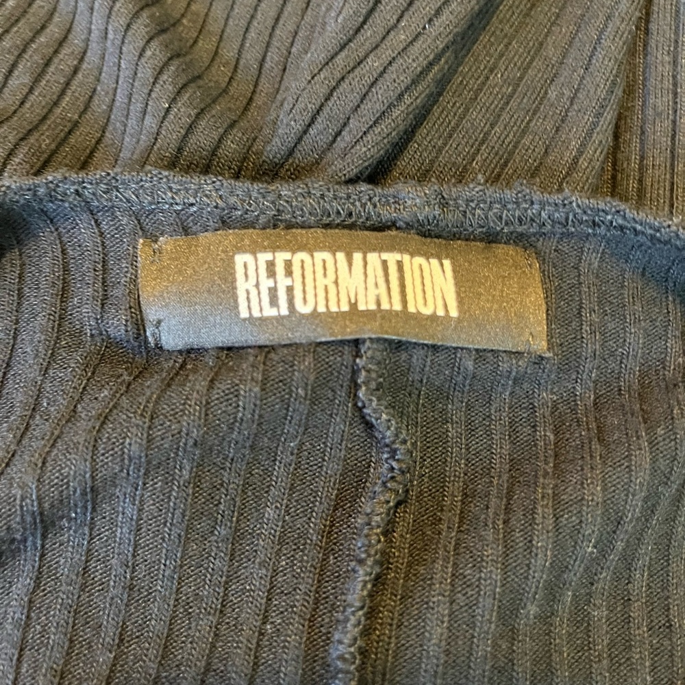 REFORMATION Ribbed Sweater Dress - Picture 7 of 9
